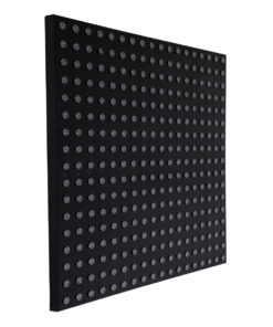 Alternative view of GloboStar® 90118 Digital Pixel Addressable Facade Panel - Ψηφιακό Πάνελ Πρόσοψης Κτιρίων LED SMD 3535 225W/m2 300LED/m2 300PIXEL/m2 SPI/TTL Protocol IC UCS512B 13500lm/m2 120° DC 12V IP67 RGB - Μαύρο Σώμα - Μ100 x Π100 x Υ3cm