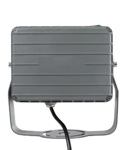 GLOBOSTAR® FLOOD-XENA 90128 Προβολέας Σποτ Wall Washer LED 24W 2640lm 10° AC 220-240V Αδιάβροχο IP65 Θερμό Λευκό 2700K - Γκρι Ανθρακί - Μ18 x Π13.5 x Υ18cm - 3 Χρόνια Εγγύηση 12 90128 5