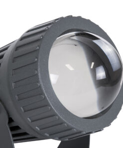 GLOBOSTAR® SPOT-FENIA 90134 Αρχιτεκτονικό Σποτ Φωτισμου LED 10W 1150lm 5° DC 24V Αδιάβροχο IP65 Φυσικό Λευκό 4500K Dimmable - Γκρι Ανθρακί - Μ7 x Π7 x Υ12cm - 3 Χρόνια Εγγύηση 21 90134 10