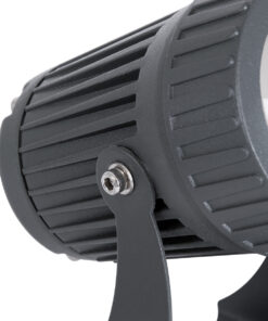 GLOBOSTAR® SPOT-FENIA 90135 Αρχιτεκτονικό Σποτ Φωτισμου LED 10W 1100lm 5° DC 24V Αδιάβροχο IP65 Θερμό Λευκό 2700K Dimmable - Γκρι Ανθρακί - Μ7 x Π7 x Υ12cm - 3 Χρόνια Εγγύηση 20 90135 8