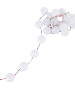 GloboStar® S-90138 Facade Module Chain String with 20 Spots - Αλυσίδα Γιρλάντα με 20 Σποτ LED SMD 3535 15W 20LED 20PIXEL 1200lm 240° DC 12V IP67 Θερμό Λευκό 2700K - Λευκό Σώμα - Μ200 x Π5 x Υ5cm 10 90138 4