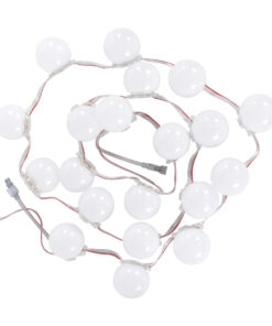 GloboStar® 90139 Digital Pixel Addressable Facade Module Chain String with 20 Spots - Ψηφιακή Αλυσίδα - Γιρλάντα με 20 Σποτ LED SMD 3535 15W 20LED 20PIXEL SPI/TTL Protocol IC UCS512B 900lm 240° DC 12V Αδιάβροχο IP67 Πολύχρωμο RGB - Μ200 x Π5 x Υ5cm - 3 Χρόνια Εγγύηση 13 90139 5