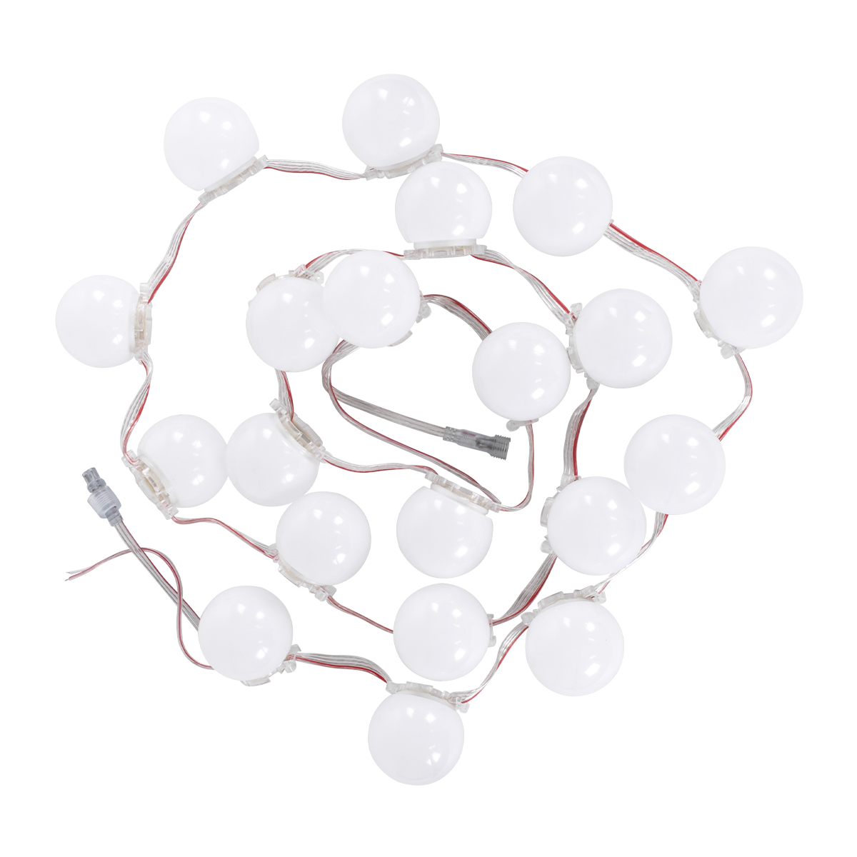 GloboStar® 90139 Digital Pixel Addressable Facade Module Chain String with 20 Spots - Ψηφιακή Αλυσίδα - Γιρλάντα με 20 Σποτ LED SMD 3535 15W 20LED 20PIXEL SPI/TTL Protocol IC UCS512B 900lm 240° DC 12V Αδιάβροχο IP67 Πολύχρωμο RGB - Μ200 x Π5 x Υ5cm - 3 Χρόνια Εγγύηση 7 GloboStar® 90139 Digital Pixel Addressable Facade Module Chain String with 20 Spots - Ψηφιακή Αλυσίδα - Γιρλάντα με 20 Σποτ LED SMD 3535 15W 20LED 20PIXEL SPI/TTL Protocol IC UCS512B 900lm 240° DC 12V Αδιάβροχο IP67 Πολύχρωμο RGB - Μ200 x Π5 x Υ5cm - 3 Χρόνια Εγγύηση - Image 5