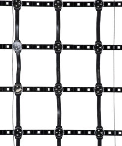 GloboStar® 90141 Digital Pixel Addressable Facade Soft Net Panel - Ψηφιακό Εύκαμπτο Δίχτυ Πάνελ Πρόσοψης Κτιρίων LED SMD 3535 75W/m2 100LED/m2 100PIXEL/m2 SPI/TTL Protocol IC UCS512B 4500lm/m2 120° DC 12V IP67 RGB - Μαύρο Σώμα - Μ100 x Π100 x Υ1.7cm 10 90141 4