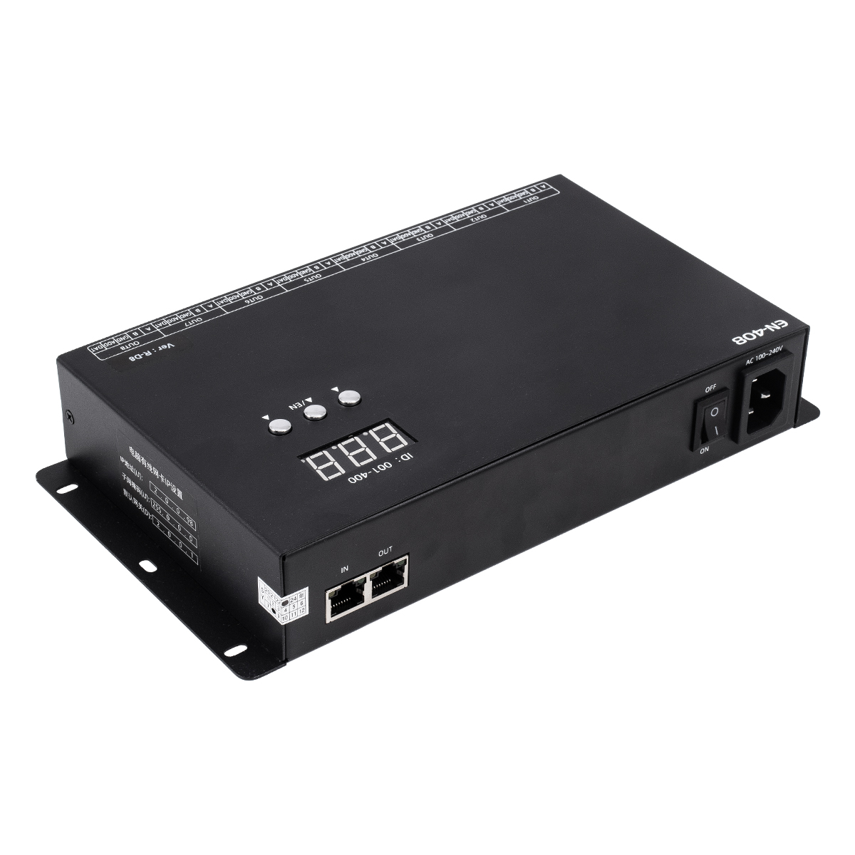 GloboStar® 90146 SEEKWAY EN-408 - Professional Channel Controller - Full Colour LED Digital Control System - Κεντρικός & Slave Controller Καναλιών Εξόδου για Ψηφιακά Προϊόντα LED Digital Pixel TTL & DMX512 - Single Colour & RGB & RGBW - Synchronous 5 GloboStar® 90146 SEEKWAY EN-408 - Professional Channel Controller - Full Colour LED Digital Control System - Κεντρικός & Slave Controller Καναλιών Εξόδου για Ψηφιακά Προϊόντα LED Digital Pixel TTL & DMX512 - Single Colour & RGB & RGBW - Synchronous - Image 3