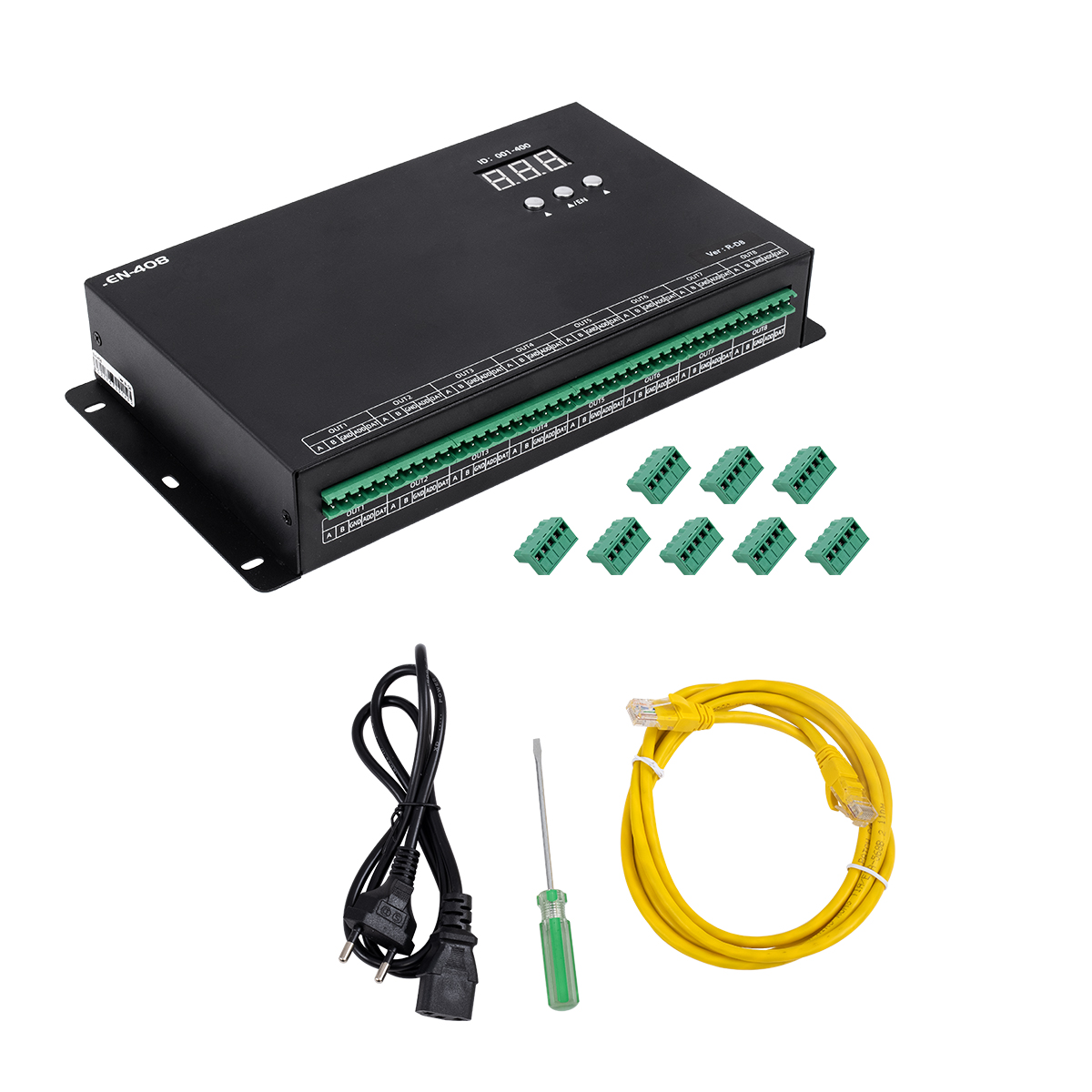 GloboStar® 90146 SEEKWAY EN-408 - Professional Channel Controller - Full Colour LED Digital Control System - Κεντρικός & Slave Controller Καναλιών Εξόδου για Ψηφιακά Προϊόντα LED Digital Pixel TTL & DMX512 - Single Colour & RGB & RGBW - Synchronous 10 GloboStar® 90146 SEEKWAY EN-408 - Professional Channel Controller - Full Colour LED Digital Control System - Κεντρικός & Slave Controller Καναλιών Εξόδου για Ψηφιακά Προϊόντα LED Digital Pixel TTL & DMX512 - Single Colour & RGB & RGBW - Synchronous - Image 8