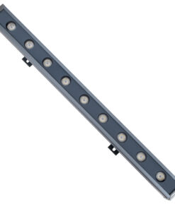 Alternative view of GLOBOSTAR® WASHER-NAIA 90174 Μπάρα Φωτισμού Wall Washer LED 9W 1080lm 30° DC 24V Αδιάβροχο IP65 Ψυχρό Λευκό 6000K Dimmable - Γκρι Ανθρακί - Μ50 x Π4 x Υ5cm - 3 Χρόνια Εγγύηση