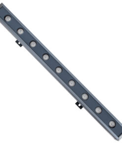 Alternative view of GLOBOSTAR® WASHER-NAIA 90175 Μπάρα Φωτισμού Wall Washer LED 9W 900lm 30° DC 24V Αδιάβροχο IP65 Μπλε Dimmable - Γκρι Ανθρακί - Μ50 x Π4 x Υ5cm - 3 Χρόνια Εγγύηση