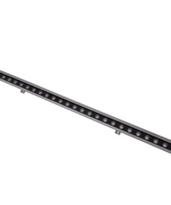 Alternative view of GLOBOSTAR® WASHER-FAIA 90188 Μπάρα Φωτισμού Wall Washer με Αντιθαμβωτική Γρίλια LED 24W 2400lm 15° DC 24V Αδιάβροχο IP65 Ψυχρό Λευκό 6000K Dimmable - Ασημί - Μ100 x Π4 x Υ5.5cm - 3 Χρόνια Εγγύηση