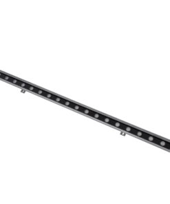 GLOBOSTAR® WASHER-FAIA 90189 Μπάρα Φωτισμού Wall Washer με Αντιθαμβωτική Γρίλια LED 24W 2040lm 15° DC 24V Αδιάβροχο IP65 Πολύχρωμο RGBW Dimmable DMX512 - Γκρι Ανθρακί - Μ100 x Π4 x Υ5.5cm - 3 Χρόνια Εγγύηση 12 90189 2