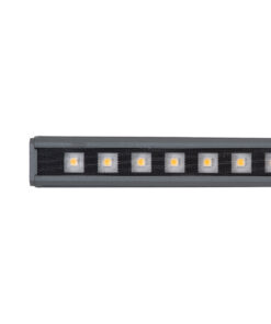 GLOBOSTAR® DIGI-BAR 90211 Ψηφιακή Pixel Addressable Facade Μπάρα LED 12W 840lm 45° DC 24V Αδιάβροχο IP65 8 x Pixel Θερμό Λευκό 2700K DMX512 Dimmable SPI/TTL Protocol IC UCS512C4 - Γκρι Ανθρακί - Μ100 x Π3.5 x Υ3.2cm - 3 Χρόνια Εγγύηση 17 90211 7