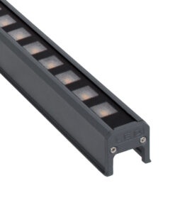 GLOBOSTAR® DIGI-BAR 90211 Ψηφιακή Pixel Addressable Facade Μπάρα LED 12W 840lm 45° DC 24V Αδιάβροχο IP65 8 x Pixel Θερμό Λευκό 2700K DMX512 Dimmable SPI/TTL Protocol IC UCS512C4 - Γκρι Ανθρακί - Μ100 x Π3.5 x Υ3.2cm - 3 Χρόνια Εγγύηση 19 90211 9