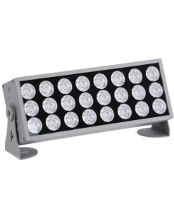 Alternative view of GLOBOSTAR® FLOOD-ZENA 90219 Προβολέας Σποτ Wall Washer LED 60W 5400lm 3° DC 24V Αδιάβροχο IP65 Θερμό Λευκό 2700K Dimmable - Ασημί - Μ37 x Π9 x Υ26.5cm - 3 Χρόνια Εγγύηση