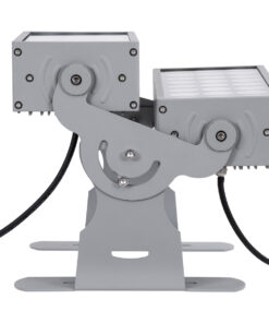 GloboStar® FLOOD-ZENA 90220 Προβολέας Wall Washer για Φωτισμό Κτιρίων LED 120W 10800lm 3° DC 24V Αδιάβροχο IP65 L38 x W30.5 x H24cm Θερμό Λευκό 2700K - Ασημί - 3 Years Warranty 20 90220 6