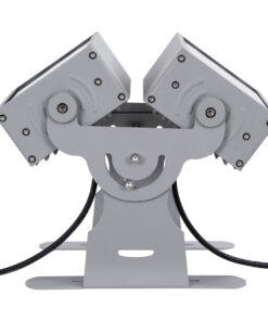 GloboStar® FLOOD-ZENA 90220 Προβολέας Wall Washer για Φωτισμό Κτιρίων LED 120W 10800lm 3° DC 24V Αδιάβροχο IP65 L38 x W30.5 x H24cm Θερμό Λευκό 2700K - Ασημί - 3 Years Warranty 21 90220 7