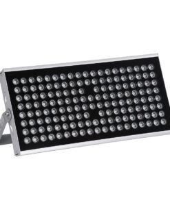 Alternative view of GloboStar® FLOOD-TENA 90223 Προβολέας Wall Washer για Φωτισμό Κτιρίων LED 150W 13500lm 10° DC 24V Αδιάβροχο IP65 L43.5 x W15.5 x H18cm Θερμό Λευκό 2700K - Ασημί - 3 Years Warranty