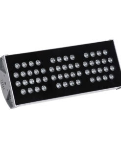 Alternative view of GloboStar® FLOOD-TENA 90224 Προβολέας Wall Washer για Φωτισμό Κτιρίων LED 108W 9180lm 10° DC 24V Αδιάβροχο IP65 Μ43.5 x Π15.5 x Υ18cm RGBW DMX512 - Ασημί - 3 Years Warranty