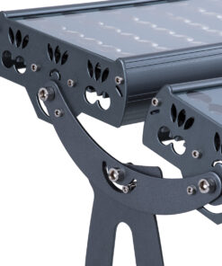 GloboStar® FLOOD-TENA 90225 Προβολέας Wall Washer για Φωτισμό Κτιρίων LED 192W 17280lm 10° DC 24V Αδιάβροχο IP65 L68.5 x W33 x H24cm Θερμό Λευκό 2700K - Ασημί - 3 Years Warranty 22 90225 9