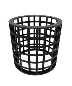 Alternative view of GloboStar® BASULCO 90249 Μεταλλικό Cabinet με Διάμετρο D100cm για Δημιουργία Στρόγγυλου LED Video Wall Curved με τα Εύκαμπτα Πλακίδια Ψηφιακής Οθόνης 32x16cm SKU:90232 IP20 - Φ100 x Υ96cm