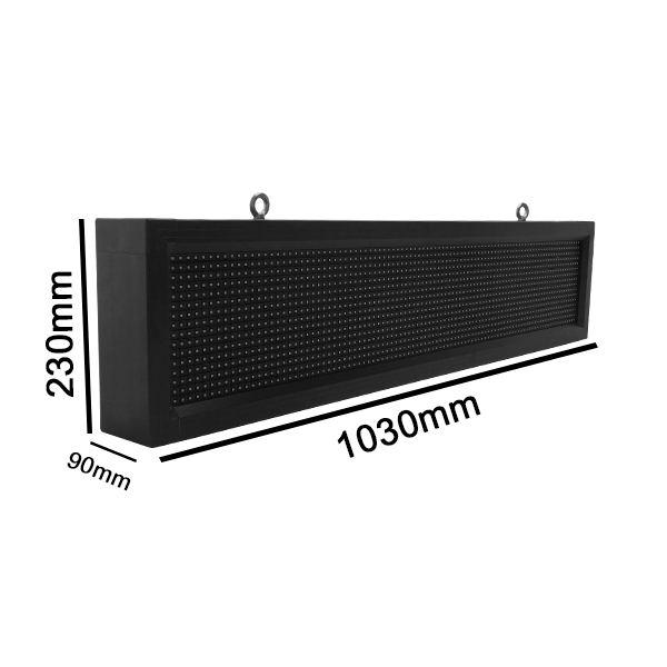 GLOBOSTAR®DISPLAY 90255 Κυλιόμενη Ψηφιακή Επιγραφή P10 Μονής Όψης LED AC 220-240V Αδιάβροχο IP65 RGBW - WiFi Control μέσω FK APP - Αισθητήρας Θερμοκρασίας & Υγρασίας - Μ104 x Π9 x Υ24cm - 2 Χρόνια Εγγύηση 5 GLOBOSTAR®DISPLAY 90255 Κυλιόμενη Ψηφιακή Επιγραφή P10 Μονής Όψης LED AC 220-240V Αδιάβροχο IP65 RGBW - WiFi Control μέσω FK APP - Αισθητήρας Θερμοκρασίας & Υγρασίας - Μ104 x Π9 x Υ24cm - 2 Χρόνια Εγγύηση - Image 3