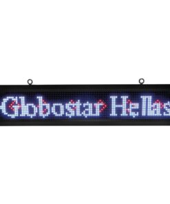 GLOBOSTAR®DISPLAY 90255 Κυλιόμενη Ψηφιακή Επιγραφή P10 Μονής Όψης LED AC 220-240V Αδιάβροχο IP65 RGBW - WiFi Control μέσω FK APP - Αισθητήρας Θερμοκρασίας & Υγρασίας - Μ104 x Π9 x Υ24cm - 2 Χρόνια Εγγύηση 14 90255 5
