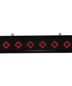 GLOBOSTAR®DISPLAY 90255 Κυλιόμενη Ψηφιακή Επιγραφή P10 Μονής Όψης LED AC 220-240V Αδιάβροχο IP65 RGBW - WiFi Control μέσω FK APP - Αισθητήρας Θερμοκρασίας & Υγρασίας - Μ104 x Π9 x Υ24cm - 2 Χρόνια Εγγύηση 15 90255 6