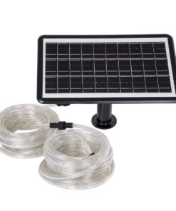 Alternative view of GloboStar® 90257 Αυτόνομο Ηλιακό Σετ Φωτοσωλήνα 20m LED 11W 1540lm με Ενσωματωμένη Μπαταρία 10000mAh - Φωτοβολταϊκό Πάνελ & Αισθητήρα Ημέρας-Νύχτας Αδιάβροχο IP65 - Θερμό Λευκό 3000K