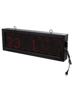 GLOBOSTAR®DISPLAY 90266 Κυλιόμενη Ψηφιακή Επιγραφή 64x16cm P10 Μονής Όψης LED AC 220-240V Αδιάβροχο IP65 Κόκκινο - WiFi Control μέσω FK APP - Αισθητήρας Θερμοκρασίας & Υγρασίας - Μ72 x Π9 x Υ24cm - 2 Χρόνια Εγγύηση 15 90266 7