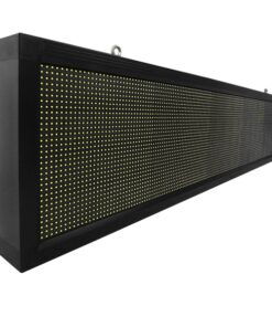 GloboStar® GLOBOSTAR® DISPLAY 90280 Κυλιόμενη Ψηφιακή Επιγραφή 160x32cm P10 Μονής Όψης LED AC 220-240V Αδιάβροχο IP65 Ψυχρό Λευκό 6000K - WiFi Control μέσω FK APP - Αισθητήρας Θερμοκρασίας & Υγρασίας - Μ168 x Π9 x Υ40cm - 2 Χρόνια Εγγύηση