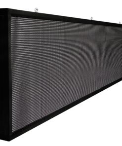 GloboStar® GLOBOSTAR®DISPLAY 90291 Κυλιόμενη Ψηφιακή Επιγραφή P10 Μονής Όψης LED AC 220-240V Αδιάβροχο IP65 Κόκκινο - WiFi Control μέσω FK APP - Αισθητήρας Θερμοκρασίας & Υγρασίας - Μ264 x Π9 x Υ72cm - 2 Χρόνια Εγγύηση