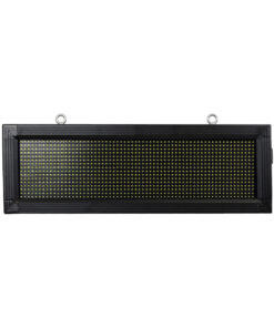 Alternative view of GLOBOSTAR®DISPLAY 90306 Κυλιόμενη Ψηφιακή Επιγραφή 64x16cm P10 Μονής Όψης LED AC 220-240V Αδιάβροχο IP65 Ψυχρό Λευκό 6000K - WiFi Control μέσω FK APP - Αισθητήρας Θερμοκρασίας & Υγρασίας - Μ72 x Π9 x Υ24cm - 2 Χρόνια Εγγύηση