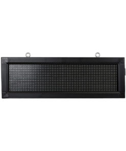 Alternative view of GLOBOSTAR®DISPLAY 90308 Κυλιόμενη Ψηφιακή Επιγραφή 64x16cm P10 Μονής Όψης LED AC 220-240V Αδιάβροχο IP65 Μπλε - WiFi Control μέσω FK APP - Αισθητήρας Θερμοκρασίας & Υγρασίας - Μ72 x Π9 x Υ24cm - 2 Χρόνια Εγγύηση