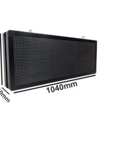 GLOBOSTAR®DISPLAY 90321 Κυλιόμενη Ψηφιακή Επιγραφή P10 Διπλής Όψης LED AC 220-240V Αδιάβροχο IP65 Κόκκινο - WiFi Control μέσω FK APP - Αισθητήρας Θερμοκρασίας & Υγρασίας - Μ104 x Π12 x Υ40cm - 2 Χρόνια Εγγύηση 13 90321 5