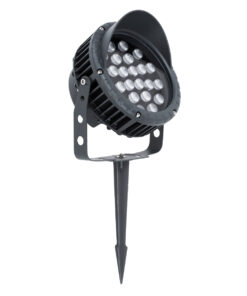 Alternative view of GLOBOSTAR® TREELIGHT-VINA 90360 Σποτ Φωτισμού με Αντιθαμβωτική Γρίλια για Φυτά - Δέντρα με Βάση Κήπου / Καρφωτό LED 24W 2640lm 10° DC 24V Αδιάβροχο IP65 Θερμό Λευκό 2700K Dimmable - Γκρι Ανθρακί - Μ21.5 x Π18.3 x Υ14cm - 3 Χρόνια Εγγύηση