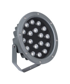 GloboStar® TREELIGHT-RIVA 90366 Σποτ Φωτισμού Ειδικό για Φυτά - Δέντρα με Βάση Κήπου / Καρφωτό LED 24W 2040lm 10° DC 24V Αδιάβροχο IP67 Φ20.5 x Υ6.5cm RGBW DMX512 - Γκρι Ανθρακί - 3 Years Warranty 14 90366 3