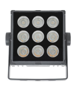 GLOBOSTAR® FLOOD-TINY 90367 Προβολέας Σποτ Wall Washer LED 27W 2295lm 3° DC 24V Αδιάβροχο IP65 Πορτοκαλί 2200K Dimmable - Γκρι Ανθρακί - Μ13.8 x Π16.4 x Υ7cm - 3 Χρόνια Εγγύηση 16 90367 6
