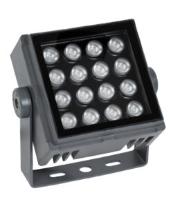 Alternative view of GLOBOSTAR® FLOOD-TINY 90370 Προβολέας Σποτ Wall Washer LED 27W 2295lm 3° DC 24V Αδιάβροχο IP65 RGBW DMX512 Dimmable - Γκρι Ανθρακί - Μ13.8 x Π16.4 x Υ7cm - 3 Χρόνια Εγγύηση