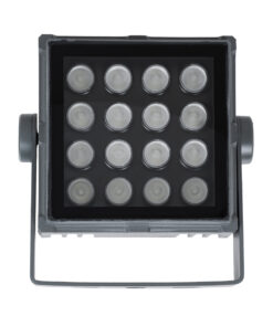GLOBOSTAR® FLOOD-TINY 90370 Προβολέας Σποτ Wall Washer LED 27W 2295lm 3° DC 24V Αδιάβροχο IP65 RGBW DMX512 Dimmable - Γκρι Ανθρακί - Μ13.8 x Π16.4 x Υ7cm - 3 Χρόνια Εγγύηση 16 90370 6