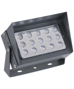 Alternative view of GLOBOSTAR® FLOOD-KAMY 90371 Προβολέας Σποτ Wall Washer με Αντιθαμβωτική Γρίλια LED 30W 2550lm 5° DC 24V Αδιάβροχο IP65 Πορτοκαλί 2200K Dimmable - Γκρι Ανθρακί - Μ19.5 x Π10.7 x Υ9.5cm - 3 Χρόνια Εγγύηση