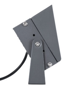 GLOBOSTAR® FLOOD-KAMY 90372 Προβολέας Σποτ Wall Washer με Αντιθαμβωτική Γρίλια LED 30W 2700lm 5° DC 24V Αδιάβροχο IP65 Θερμό Λευκό 3000K Dimmable - Γκρι Ανθρακί - Μ19.5 x Π10.7 x Υ9.5cm - 3 Χρόνια Εγγύηση 14 90372 4