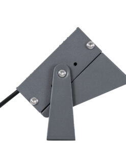 GLOBOSTAR® FLOOD-KAMY 90372 Προβολέας Σποτ Wall Washer με Αντιθαμβωτική Γρίλια LED 30W 2700lm 5° DC 24V Αδιάβροχο IP65 Θερμό Λευκό 3000K Dimmable - Γκρι Ανθρακί - Μ19.5 x Π10.7 x Υ9.5cm - 3 Χρόνια Εγγύηση 15 90372 5