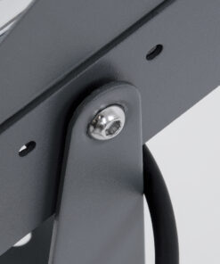 GLOBOSTAR® FLOOD-KAMY 90372 Προβολέας Σποτ Wall Washer με Αντιθαμβωτική Γρίλια LED 30W 2700lm 5° DC 24V Αδιάβροχο IP65 Θερμό Λευκό 3000K Dimmable - Γκρι Ανθρακί - Μ19.5 x Π10.7 x Υ9.5cm - 3 Χρόνια Εγγύηση 19 90372 9