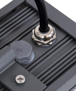 GLOBOSTAR® FLOOD-DANY 90375 Προβολέας Σποτ Wall Washer LED 24W 2640lm 5° DC 24V Αδιάβροχο IP65 Θερμό Λευκό 2700K Dimmable - Γκρι Ανθρακί - Μ16 x Π9.5 x Υ7.5cm - 3 Χρόνια Εγγύηση 23 90375 11