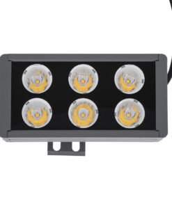 GLOBOSTAR® FLOOD-DANY 90375 Προβολέας Σποτ Wall Washer LED 24W 2640lm 5° DC 24V Αδιάβροχο IP65 Θερμό Λευκό 2700K Dimmable - Γκρι Ανθρακί - Μ16 x Π9.5 x Υ7.5cm - 3 Χρόνια Εγγύηση 18 90375 6