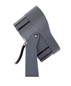 GLOBOSTAR® FLOOD-NIGMA 90377 Προβολέας Σποτ Wall Washer με Αντιθαμβωτική Γρίλια LED 24W 2040lm 30° DC 24V Αδιάβροχο IP65 Πορτοκαλί 2200K Dimmable - Γκρι Ανθρακί - Μ15 x Π15 x Υ9.1cm - 3 Χρόνια Εγγύηση 15 90377 4