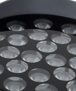 GLOBOSTAR® FLOOD-NIGMA 90378 Προβολέας Σποτ Wall Washer LED 24W 2160lm 30° DC 24V Αδιάβροχο IP65 Θερμό Λευκό 2700K Dimmable - Γκρι Ανθρακί - Μ15 x Π15 x Υ9.1cm - 3 Χρόνια Εγγύηση 18 90378 8