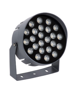 Alternative view of GLOBOSTAR® FLOOD-NIGMA 90379 Προβολέας Σποτ Wall Washer με Αντιθαμβωτική Γρίλια LED 24W 2280lm 30° DC 24V Αδιάβροχο IP65 Φυσικό Λευκό 4500K Dimmable - Γκρι Ανθρακί - Μ15 x Π15 x Υ9.1cm - 3 Χρόνια Εγγύηση