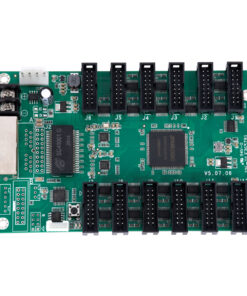 GloboStar® CARDULCO ZH-T12 90387 Professional LED Receiving Card 12 x HUB75 - Κάρτα Καναλιών για Ψηφιακές Οθόνες LED Video Wall - Loading Area W128 x H768 - Gray Level 65536 - Gigabit Network Linkable - DC 3.5~6V - IP20 Μ14.8 x Π9.6 x Υ1.7cm 10 90387 3