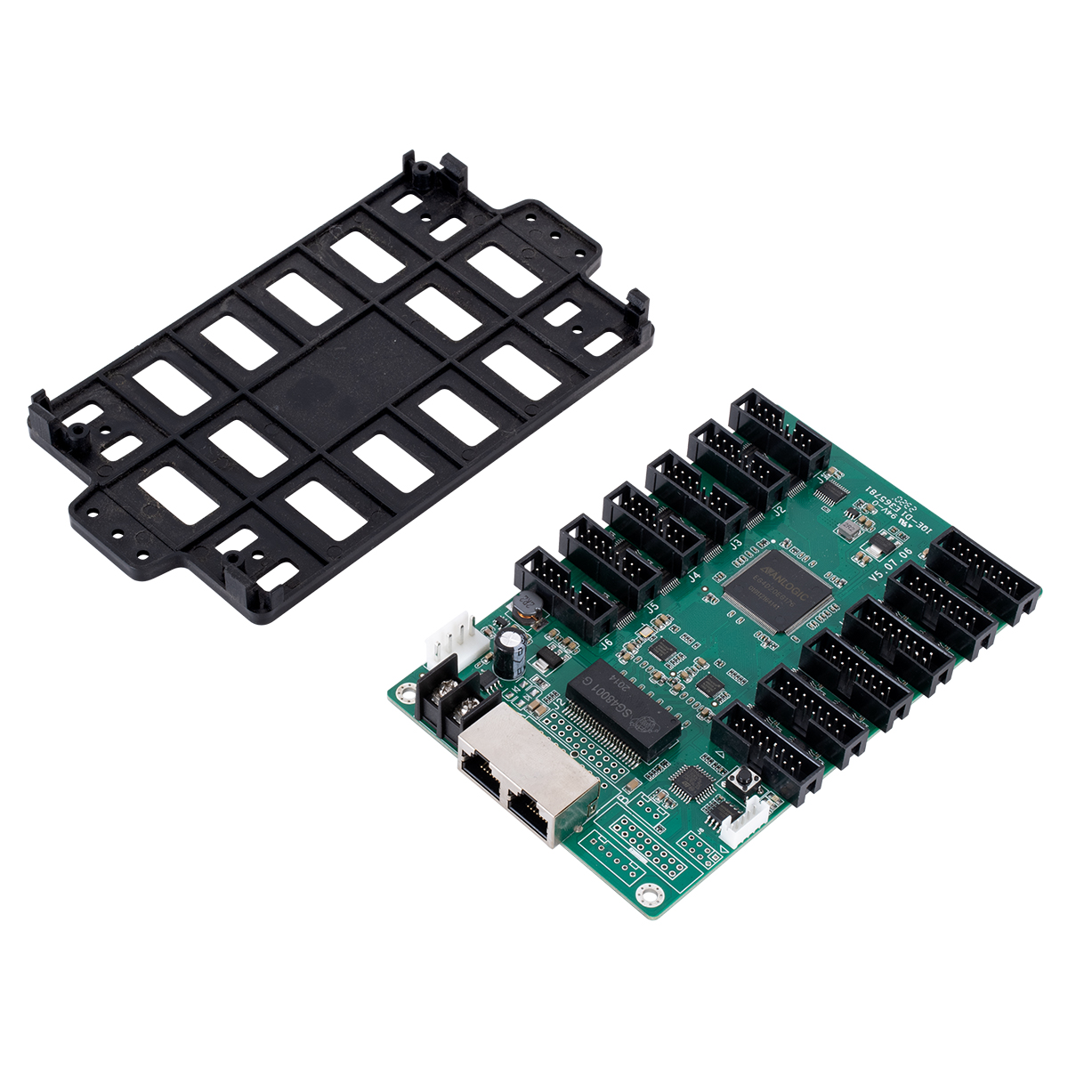 GloboStar® CARDULCO ZH-T12 90387 Professional LED Receiving Card 12 x HUB75 - Κάρτα Καναλιών για Ψηφιακές Οθόνες LED Video Wall - Loading Area W128 x H768 - Gray Level 65536 - Gigabit Network Linkable - DC 3.5~6V - IP20 Μ14.8 x Π9.6 x Υ1.7cm 7 GloboStar® CARDULCO ZH-T12 90387 Professional LED Receiving Card 12 x HUB75 - Κάρτα Καναλιών για Ψηφιακές Οθόνες LED Video Wall - Loading Area W128 x H768 - Gray Level 65536 - Gigabit Network Linkable - DC 3.5~6V - IP20 Μ14.8 x Π9.6 x Υ1.7cm - Image 5