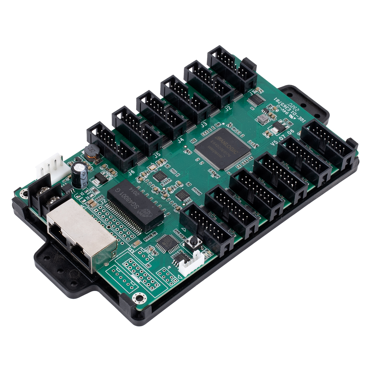 GloboStar® CARDULCO ZH-T12 90387 Professional LED Receiving Card 12 x HUB75 - Κάρτα Καναλιών για Ψηφιακές Οθόνες LED Video Wall - Loading Area W128 x H768 - Gray Level 65536 - Gigabit Network Linkable - DC 3.5~6V - IP20 Μ14.8 x Π9.6 x Υ1.7cm 8 GloboStar® CARDULCO ZH-T12 90387 Professional LED Receiving Card 12 x HUB75 - Κάρτα Καναλιών για Ψηφιακές Οθόνες LED Video Wall - Loading Area W128 x H768 - Gray Level 65536 - Gigabit Network Linkable - DC 3.5~6V - IP20 Μ14.8 x Π9.6 x Υ1.7cm - Image 6